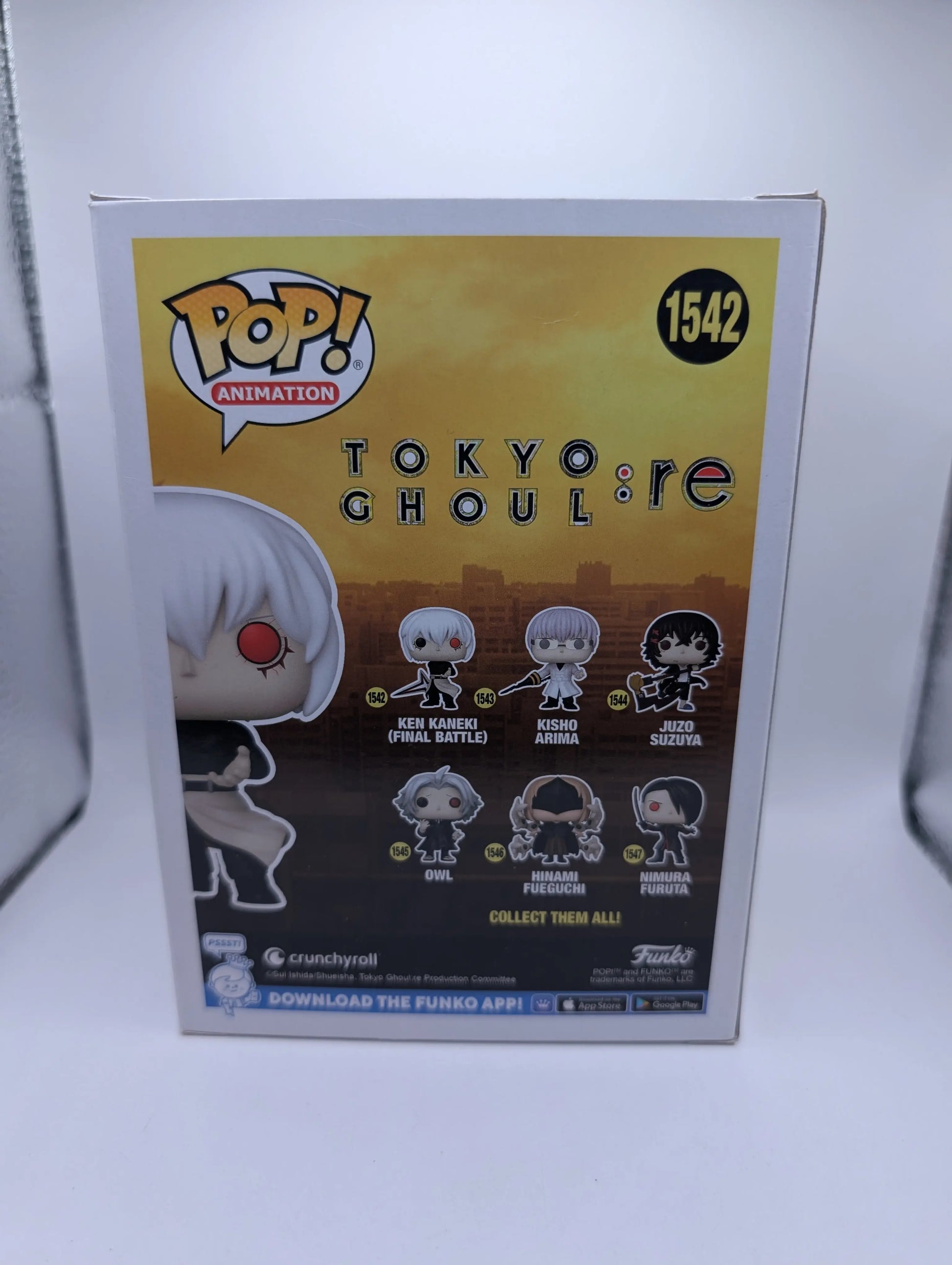 Animation Funko Pop - Ken Kaneki (Final Battle) - Tokyo Ghoul - No. 1542 FRENLY BRICKS - Open 7 Days