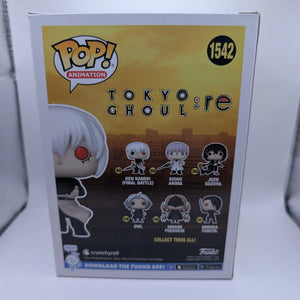 Animation Funko Pop - Ken Kaneki (Final Battle) - Tokyo Ghoul - No. 1542 FRENLY BRICKS - Open 7 Days