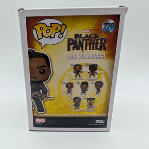 Black Panther Erik Killmonger Marvel Funko Pop Chase 278 FRENLY BRICKS - Open 7 Days