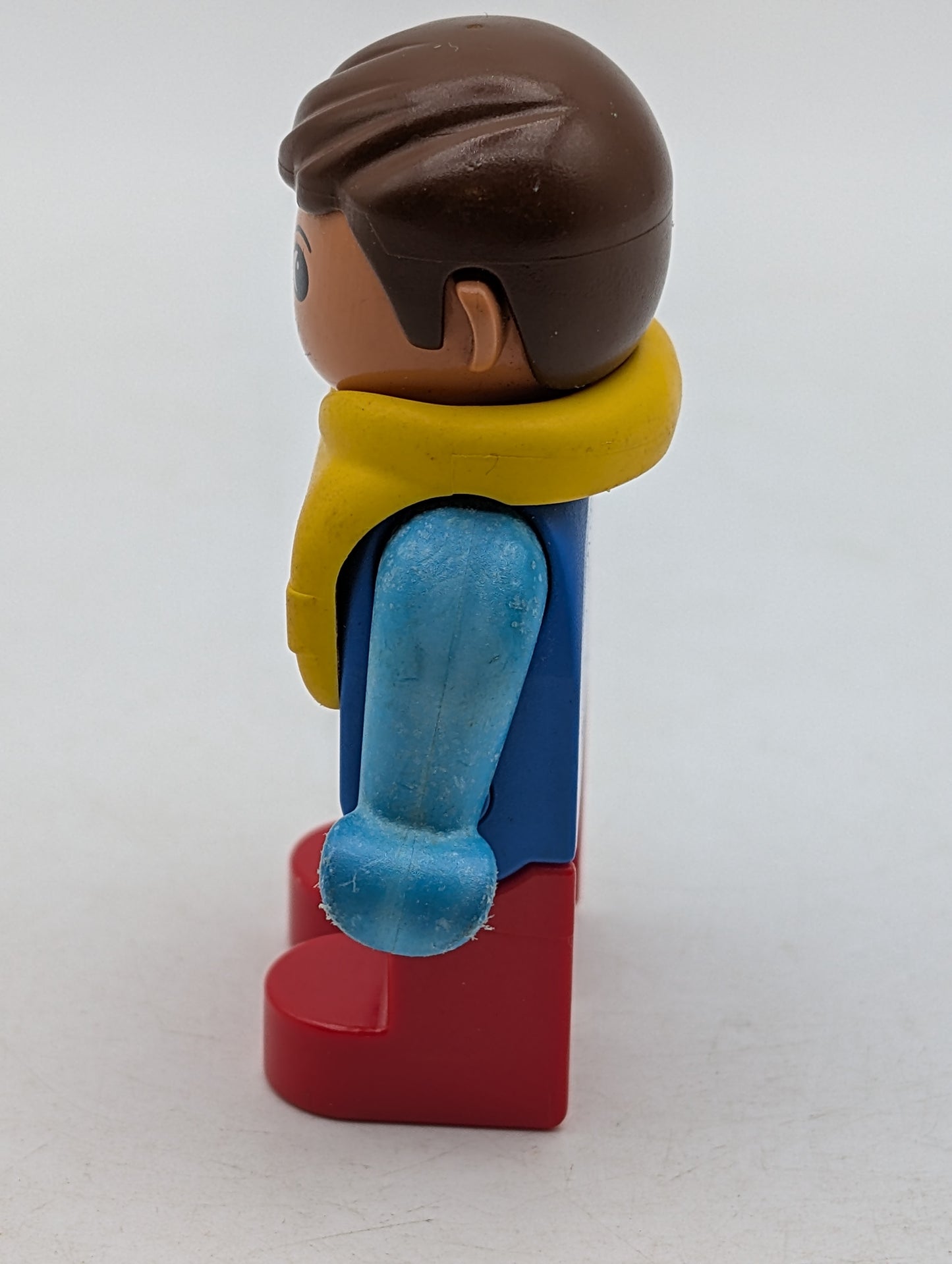 Lego Duplo Father Man Dad In Life Jacket Preserver Vintage Sailor For Boat