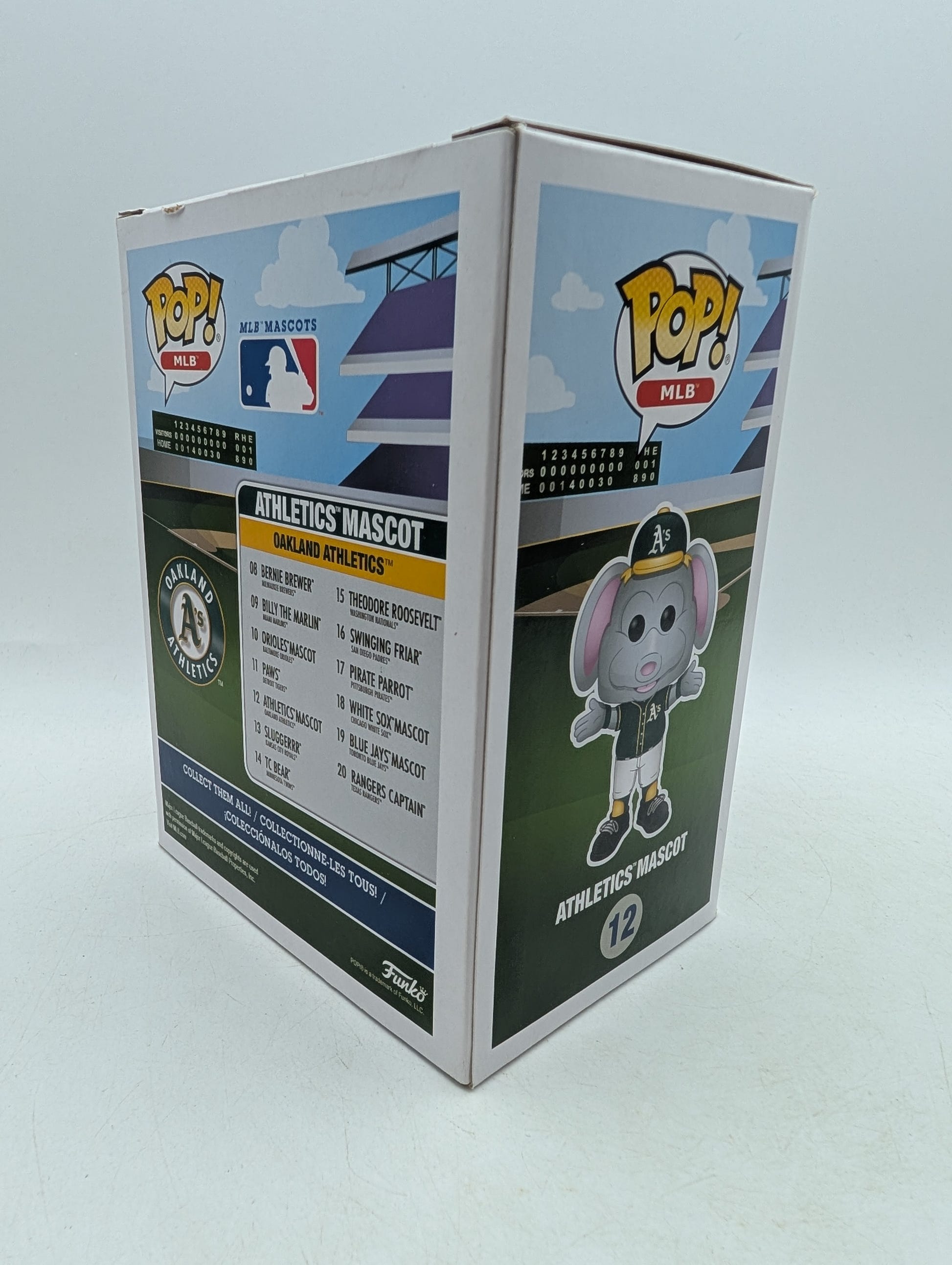 FUNKO Pop! MLB Baseball Oakland Athletics Mascot Stomper Oakland A's #12 image 4
