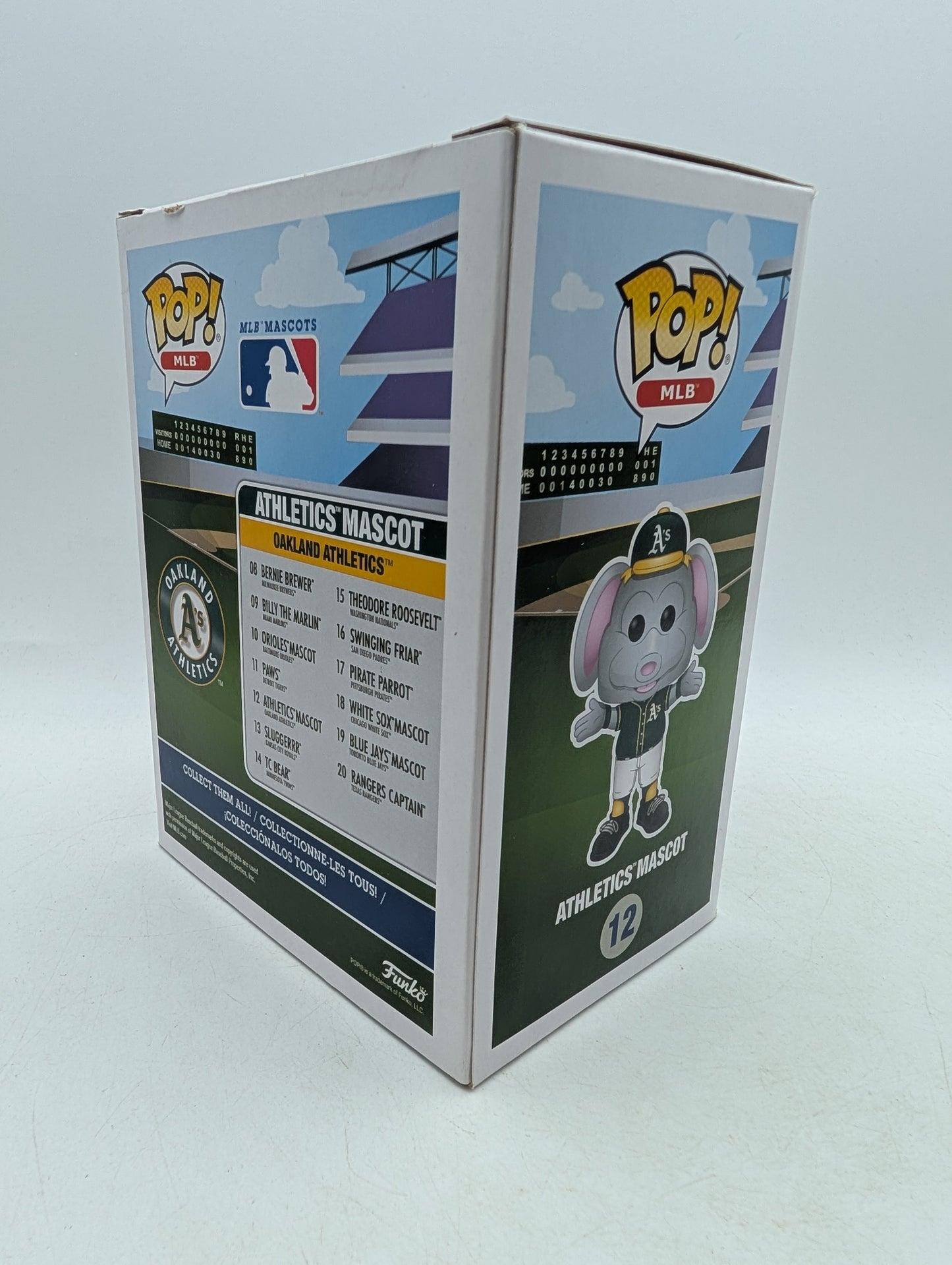 FUNKO Pop! MLB Baseball Oakland Athletics Mascot Stomper Oakland A's #12