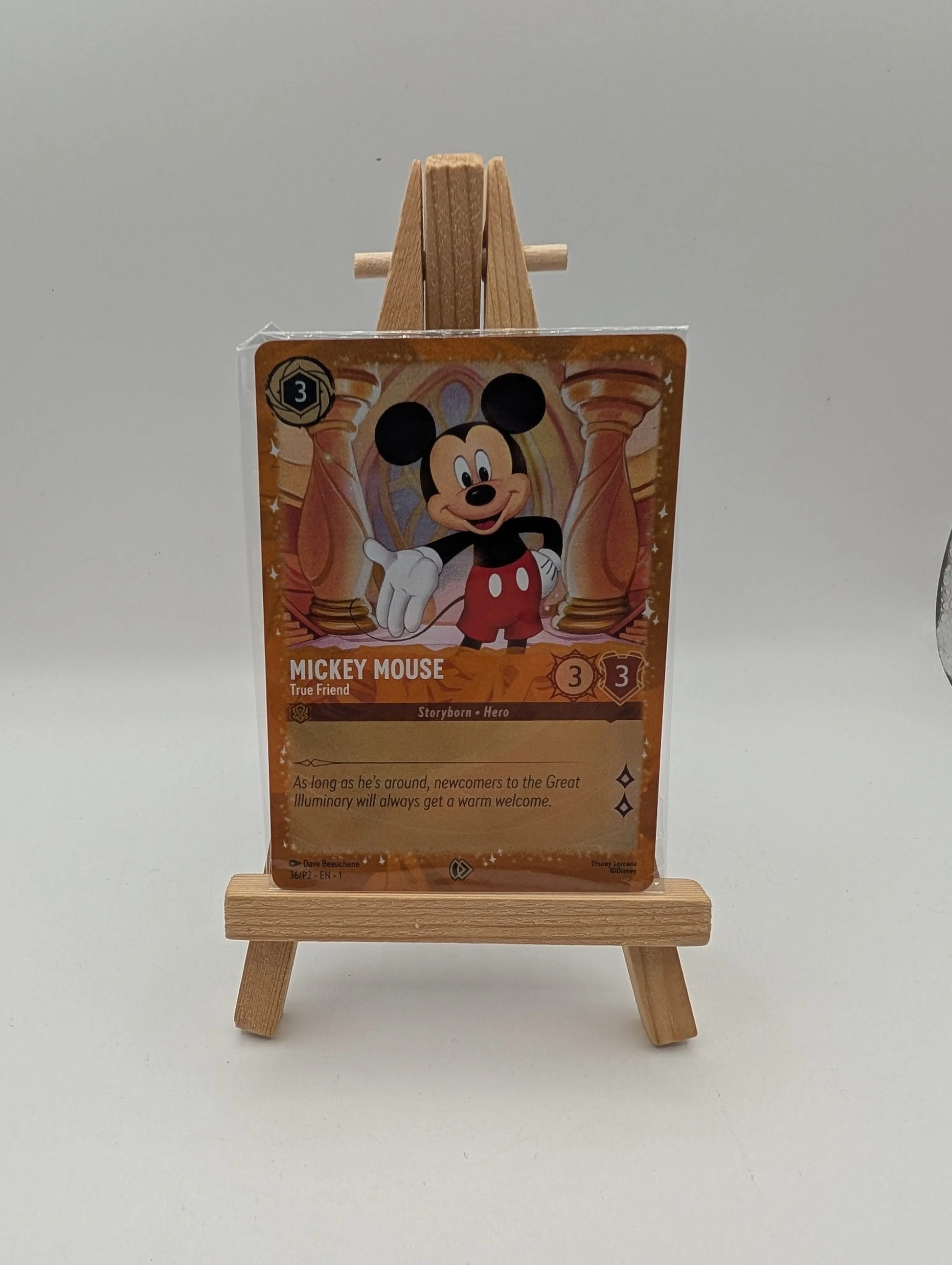 Lorcana TCG Mickey Mouse - True Friend 36/P2, Puzzle Promo Sealed FRENLY BRICKS - Open 7 Days image 1