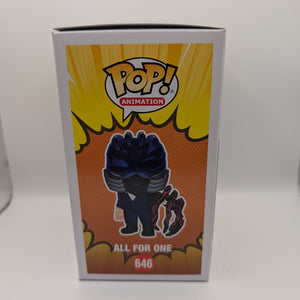Funko Pop My Hero Academia All for One 646 Special Edition Vinyl FRENLY BRICKS - Open 7 Days