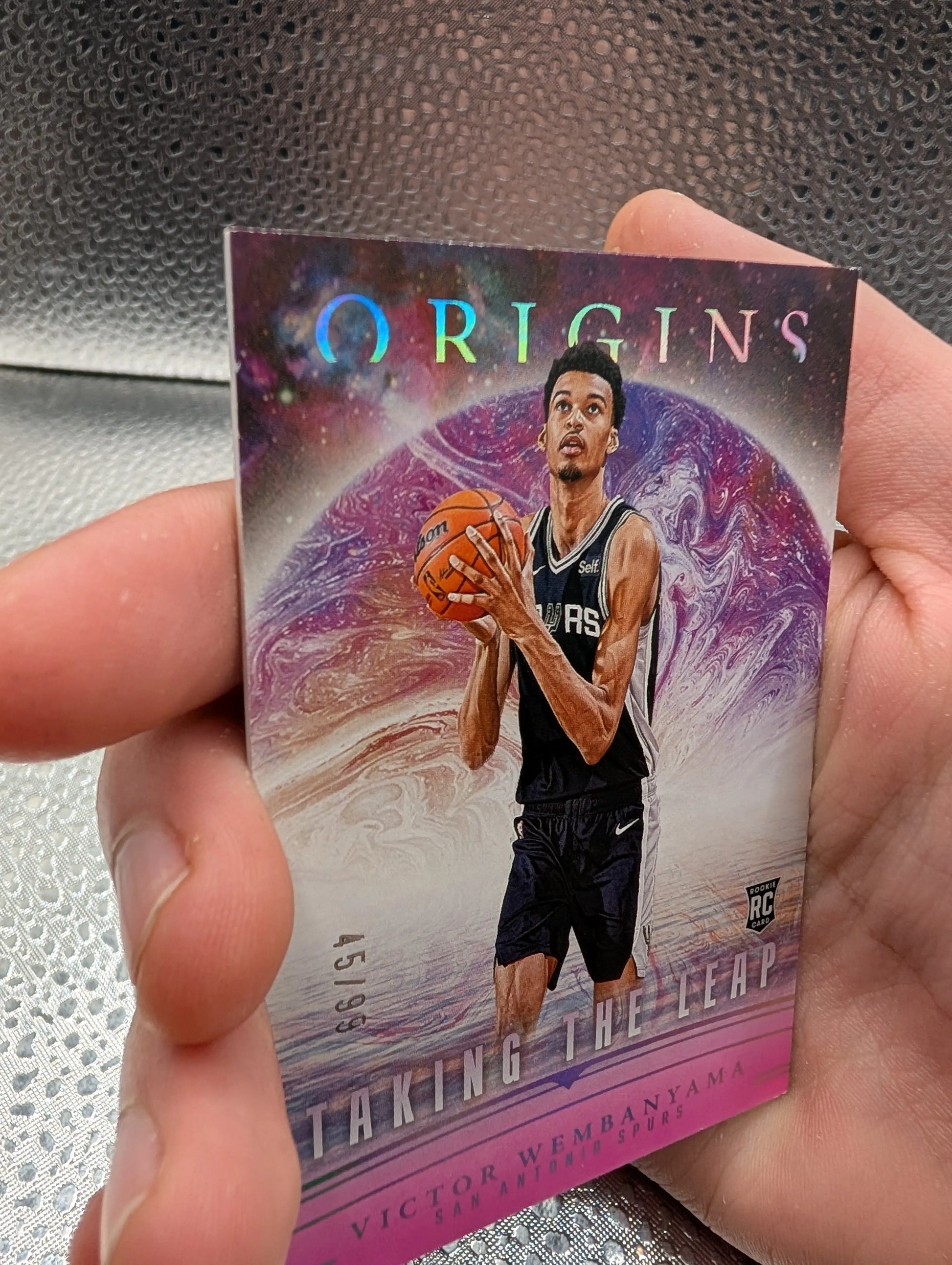 Victor Wembanyama Origins Taking The Leap RC 45/99 Panini FRENLY BRICKS - Open 7 Days