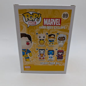 X-Men - Unmasked  Cyclops 89 Funko Pop Vinyl Marvel FRENLY BRICKS - Open 7 Days