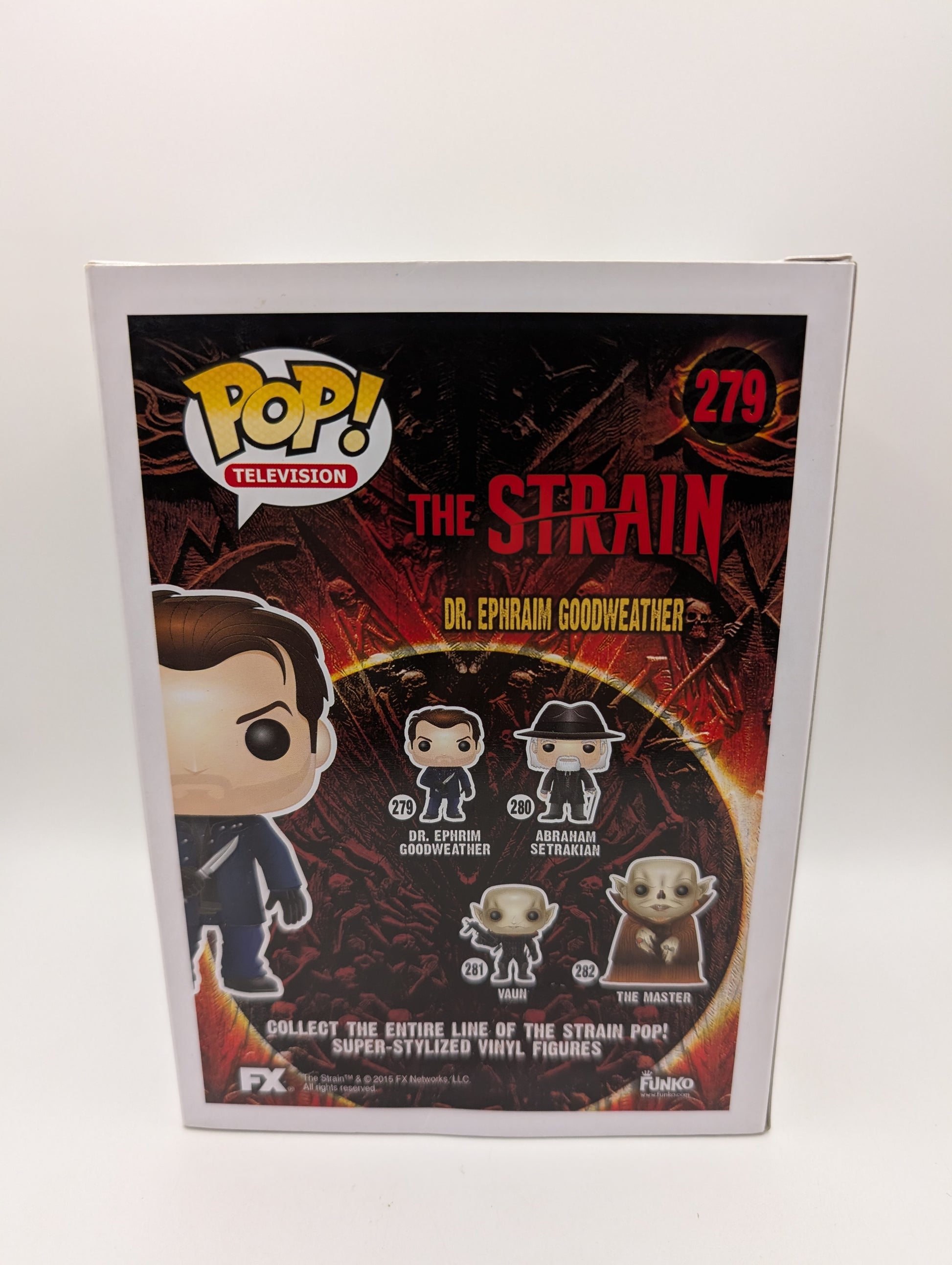 Funko Pop Vinyl - The Strain Dr. Ephraim Goodweather #279