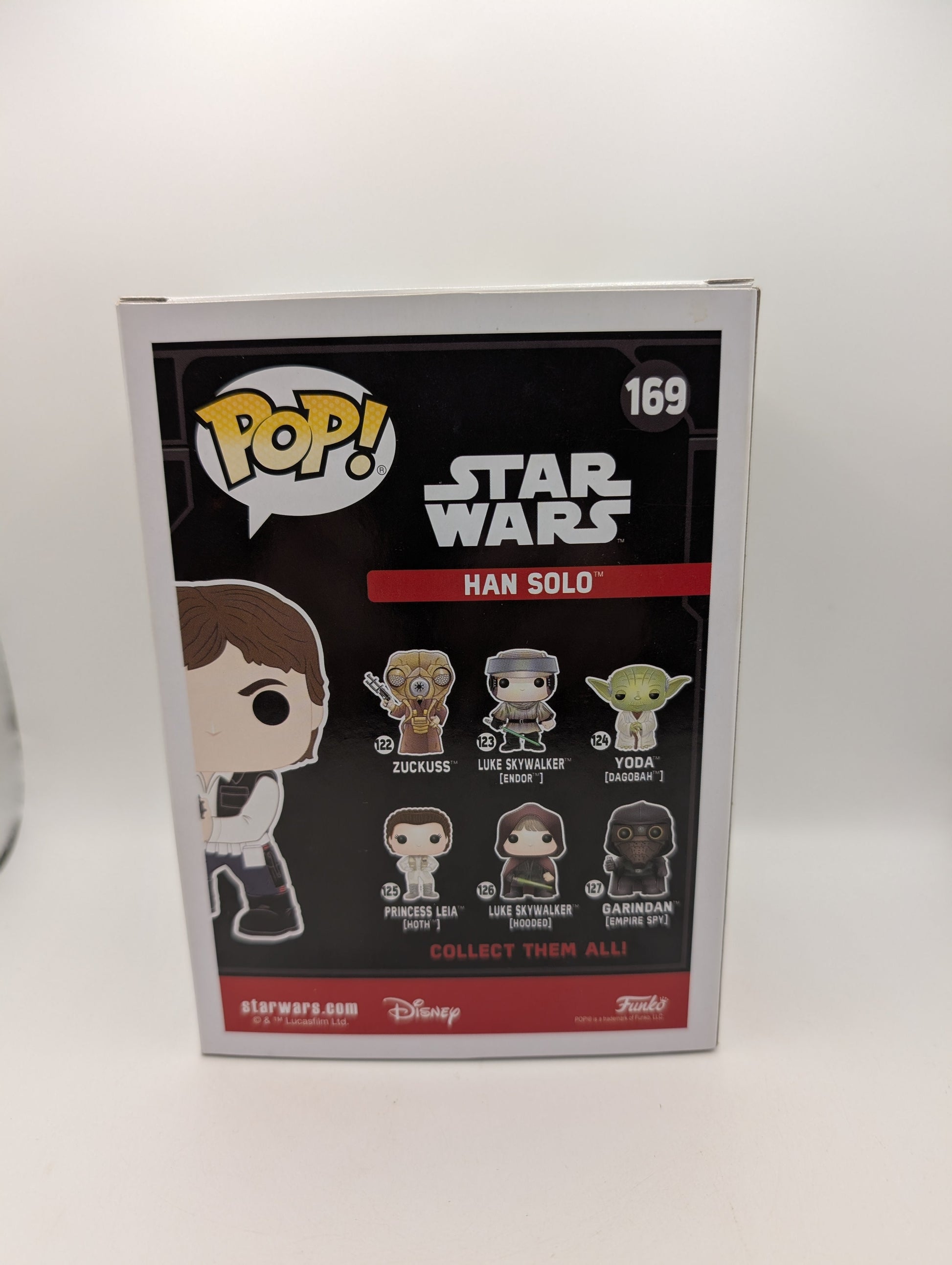 Funko Star Wars Han Solo Pop Vinyl Figure Galactic Convention Exclusive #169 FRENLY BRICKS - Open 7 Days