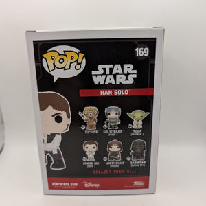 Funko Star Wars Han Solo Pop Vinyl Figure Galactic Convention Exclusive #169 FRENLY BRICKS - Open 7 Days