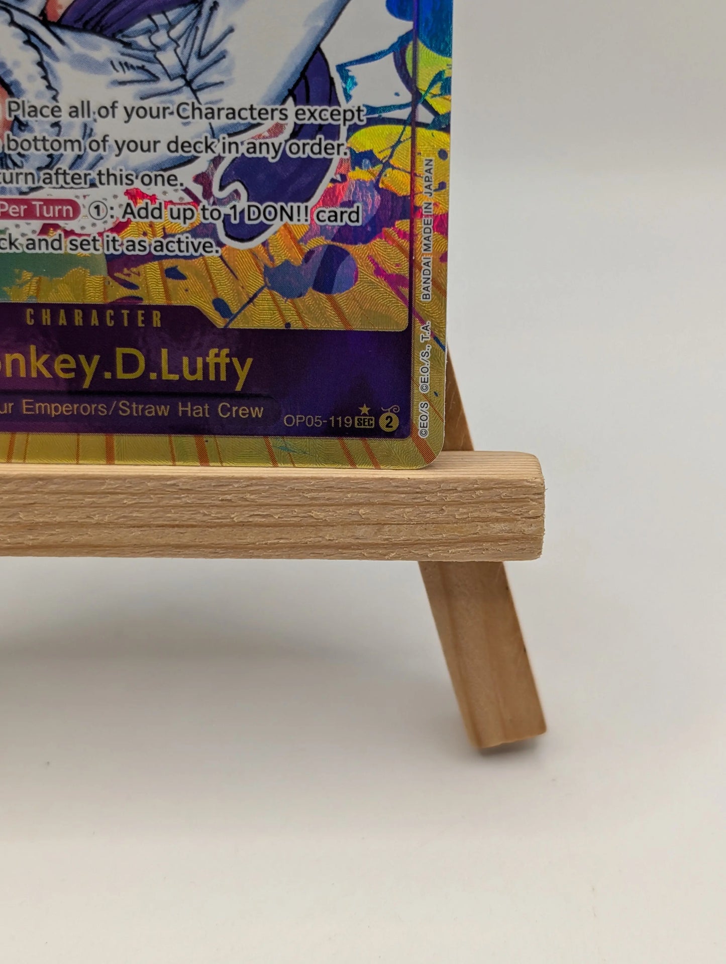 Monkey.D.Luffy Alternate Art OP05-119 Awakening of The New Era One Piece Card FRENLY BRICKS - Open 7 Days