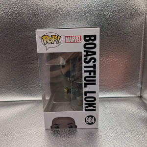 FUNKO Pop Vinyl Boastful Loki #984 FRENLY BRICKS - Open 7 Days
