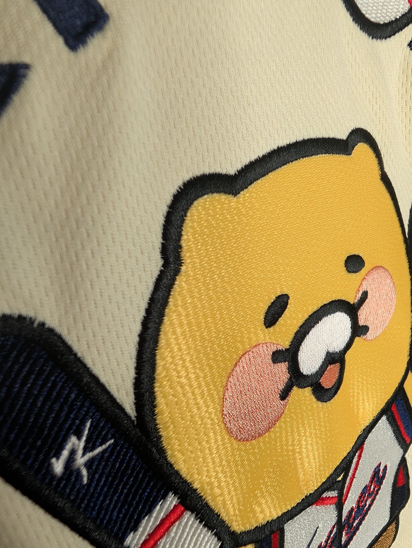 Pro-SpecsXKakao Friends Choon-sik Team Korea Cream/Navy 4XL 2024 Home Jersey