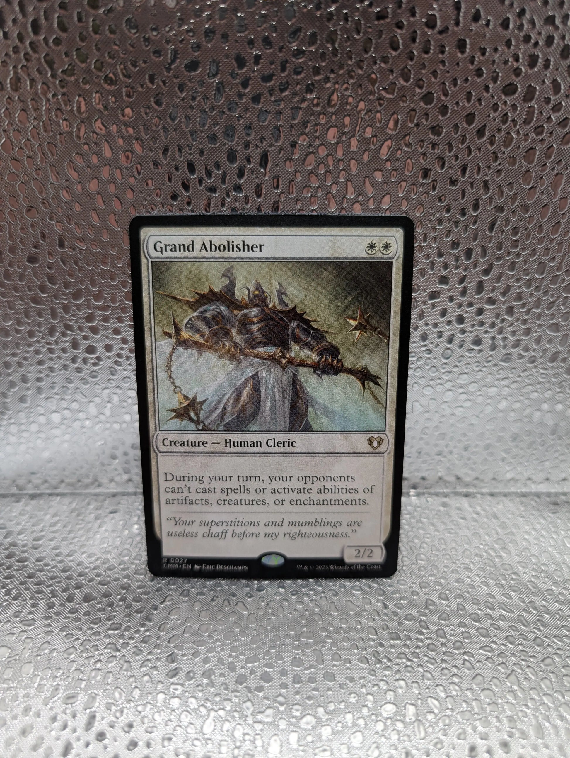 MtG Grand Abolisher (CMM-0027) Rare English Magic The Gathering FRENLY BRICKS - Open 7 Days