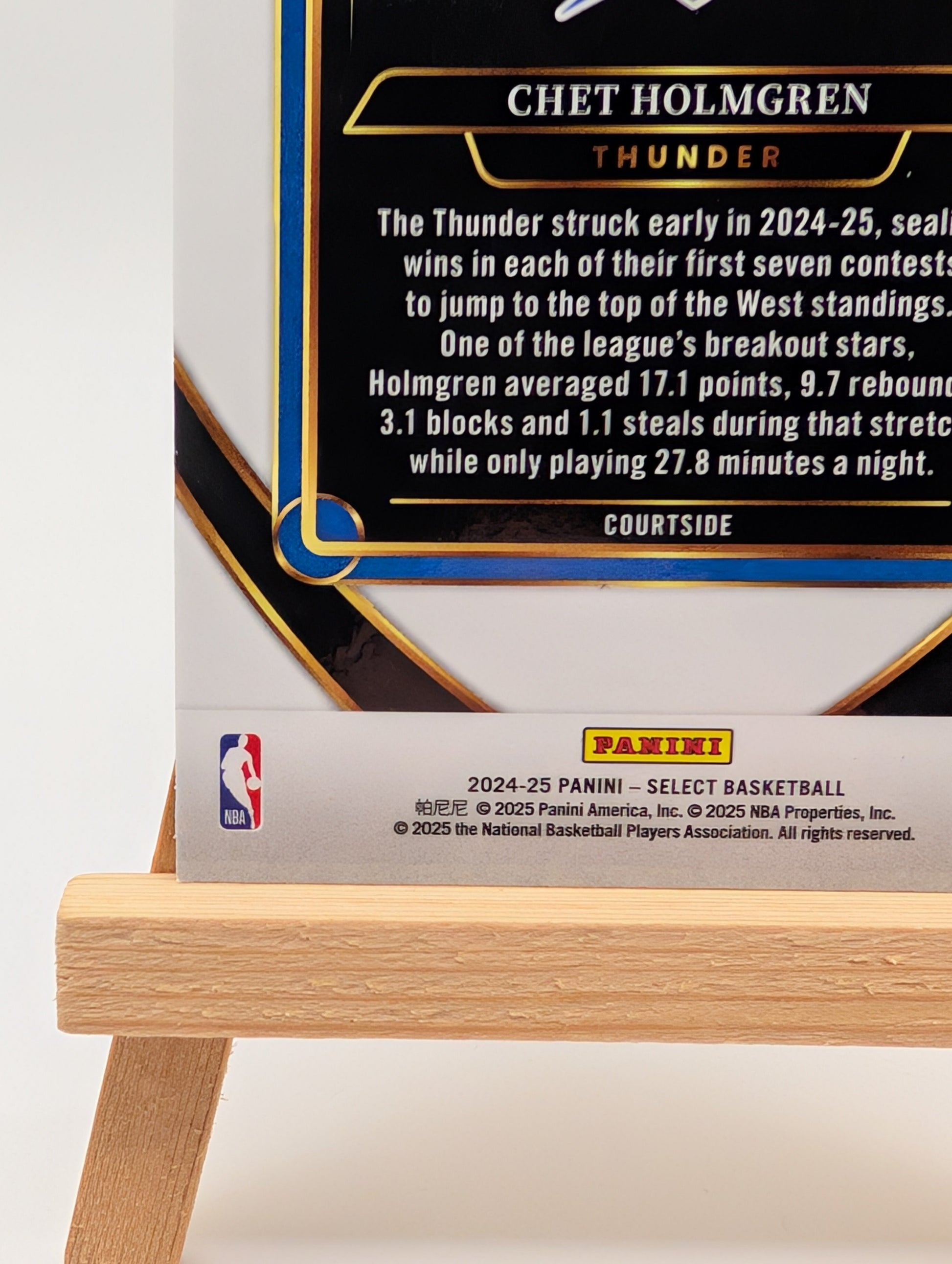 2024-25 Panini Select Chet Holmgren #222 Elephant Prizm Case Hit SSP FRENLY BRICKS - Open 7 Days