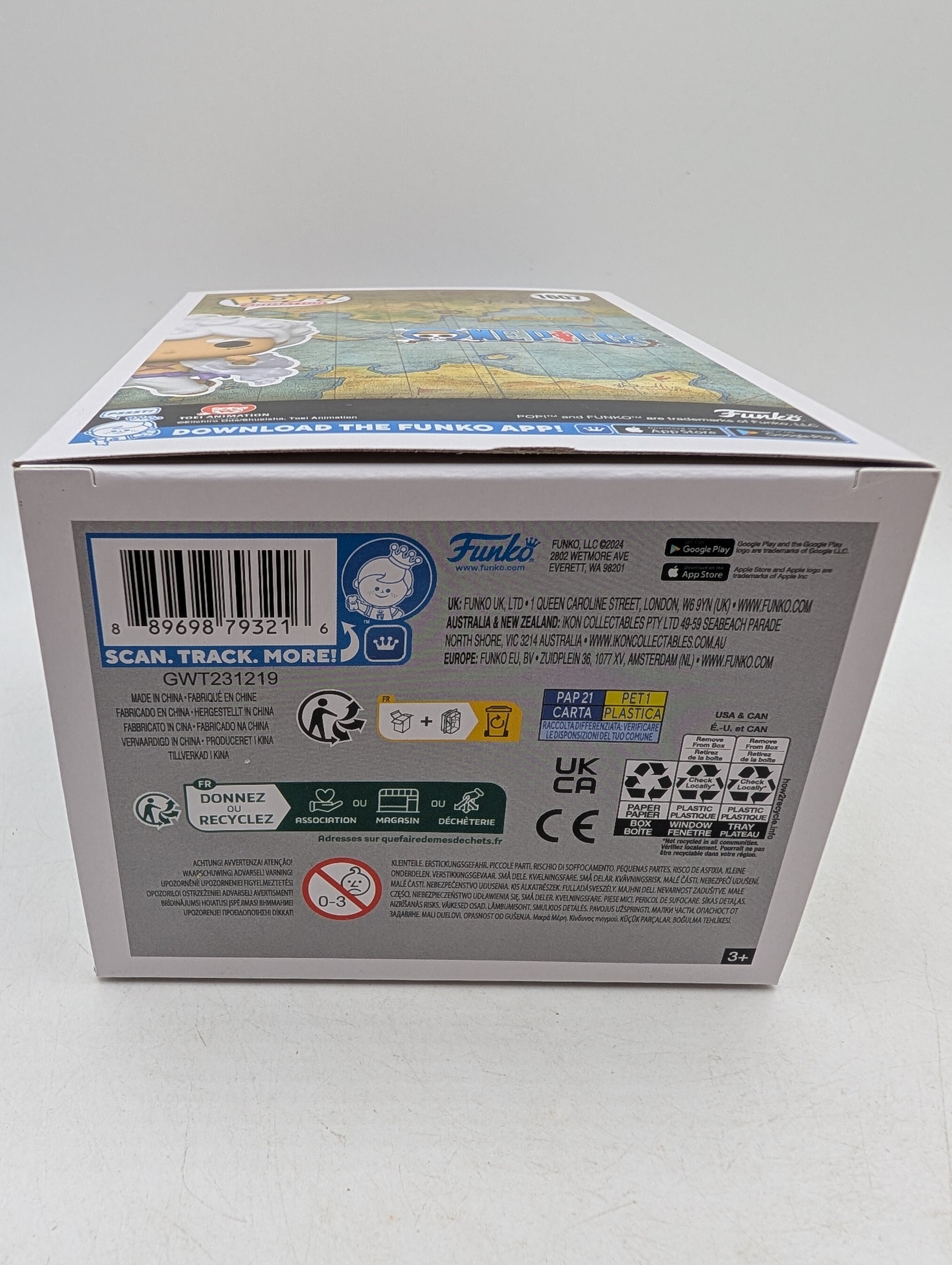 Funko Pop! One Piece Gear Five 5 Luffy #1607 image 10
