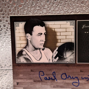2005-06   Greats of the Game   Autographs #GGPA   Paul Arizin  Basketball FRENLY BRICKS - Open 7 Days