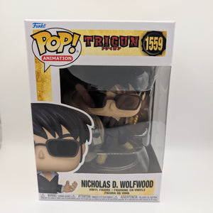 Animation - Trigun - 1559 Nicholas D. Wolfwood - Pop! Vinyl Figure FRENLY BRICKS - Open 7 Days
