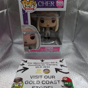 Funko Pop! Rocks Cher Living Proof Glitter Funko Pop! Vinyl Figure #385 FRENLY BRICKS - Open 7 Days