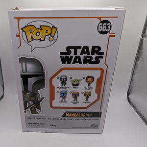 Funko Pop! Star Wars The Mandalorian with Darksaber #663 FRENLY BRICKS - Open 7 Days