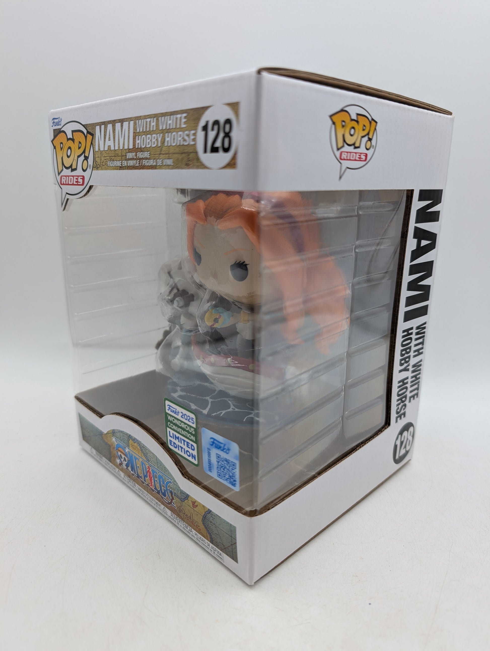 Funko POP! RIDES One Piece Nami with White Hobby Horse #128 2025 Wondercon image 2