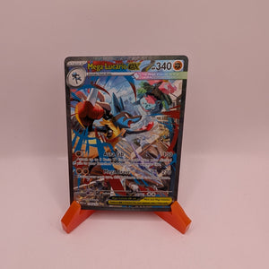 POKEMON MEGA EVOLUTION  MEGA LUCARIO EX 179/132  SPECIAL ILLUSTRATION RARE  SIR FRENLY BRICKS - Open 7 Days