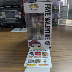 FUNKO Pop Vinyl Faye Valentine #1214 FRENLY BRICKS - Open 7 Days
