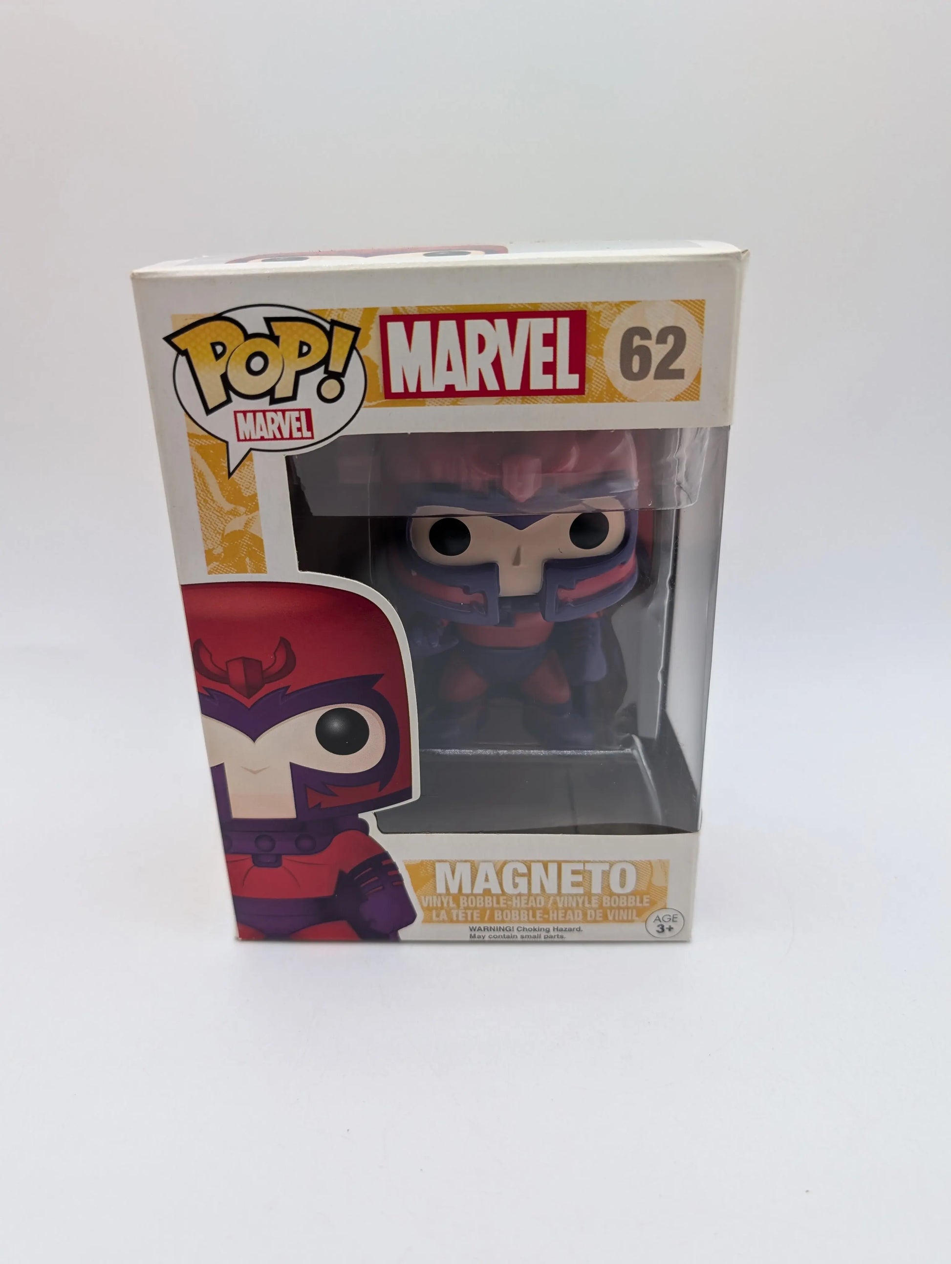 Magneto Pop 62 - X-men Marvel Universe Funko Pop! 2014 Vaulted FRENLY BRICKS - Open 7 Days