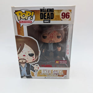 Funko POP! Daryl Dixon Biker Bloody #96 Px Previews Exclusive FRENLY BRICKS - Open 7 Days