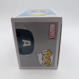 Marvel Funko Pop Vinyl Captain America 75th Anniversary Cyan Light Blue 159 FRENLY BRICKS - Open 7 Days