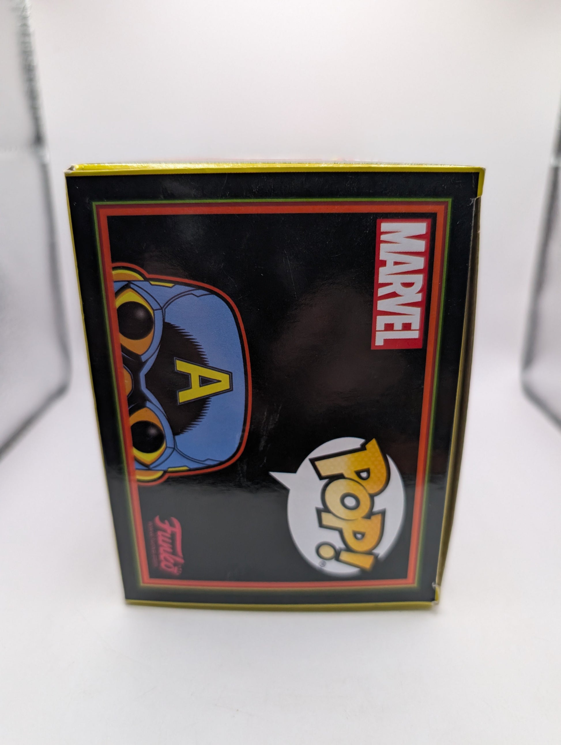 Captain America Funko Pop! Vinyl Blacklight #648 Marvel FRENLY BRICKS - Open 7 Days