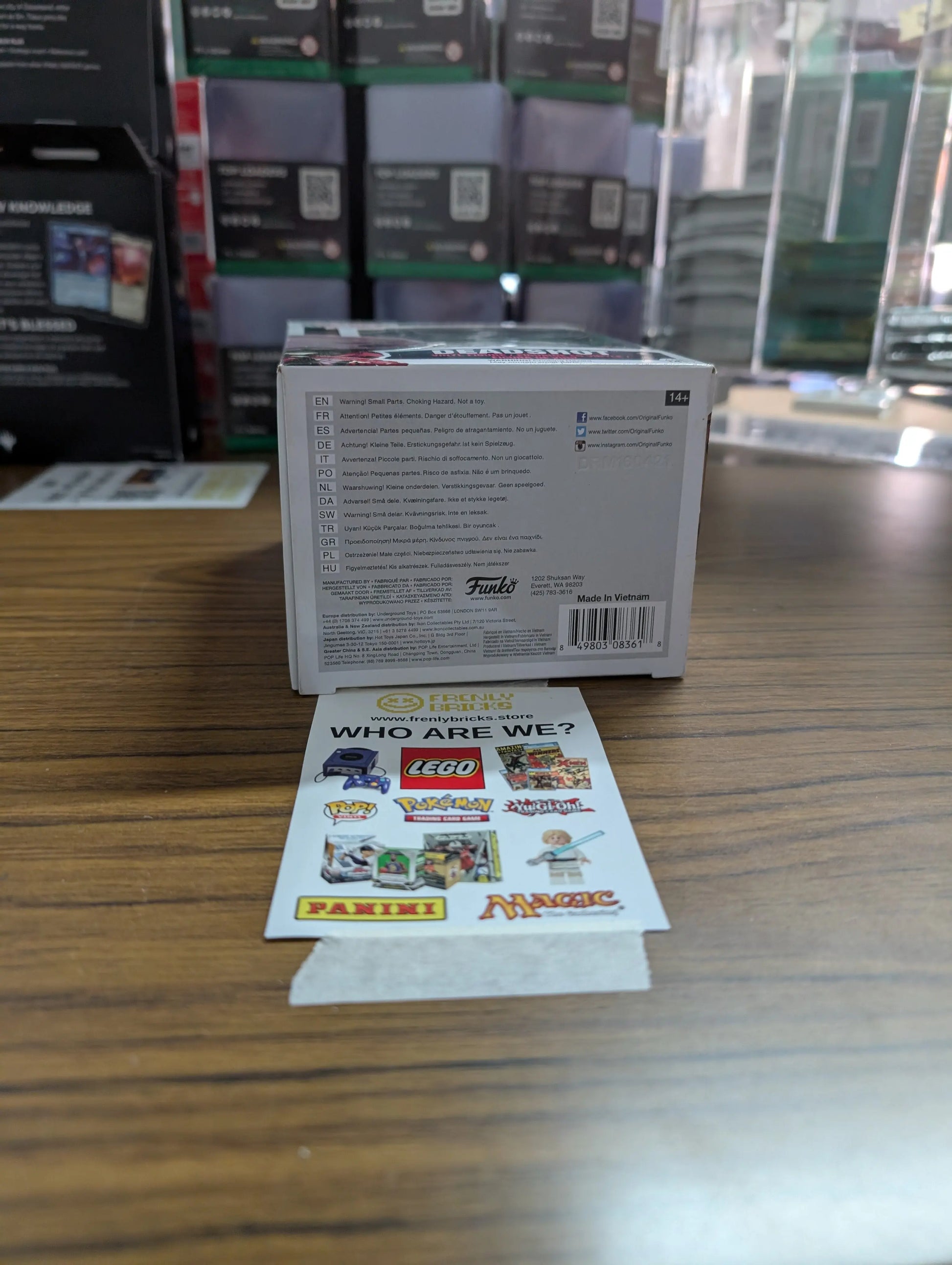 FUNKO Pop Vinyl Deadshot #98 FRENLY BRICKS - Open 7 Days