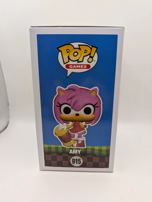 Funko Pop! Games Sonic the Hedgehog 915 Amy Vinyl FRENLY BRICKS - Open 7 Days