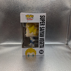 FUNKO Pop Vinyl Super Saiyan Vegeta #154 FRENLY BRICKS - Open 7 Days