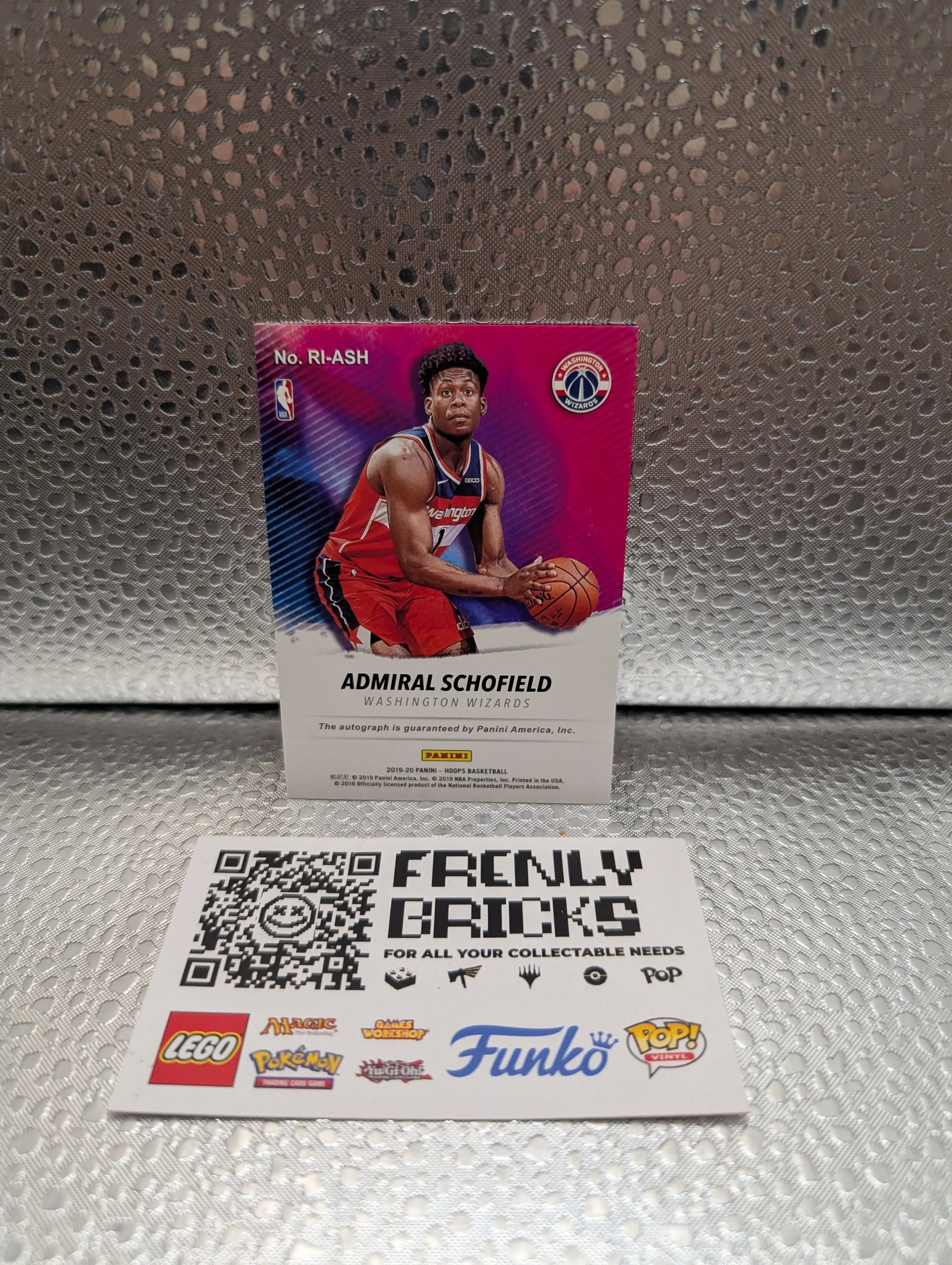 2019-20 Hoops Premium Stock Rookie Ink #8 Admiral Schofield Auto FRENLY BRICKS - Open 7 Days