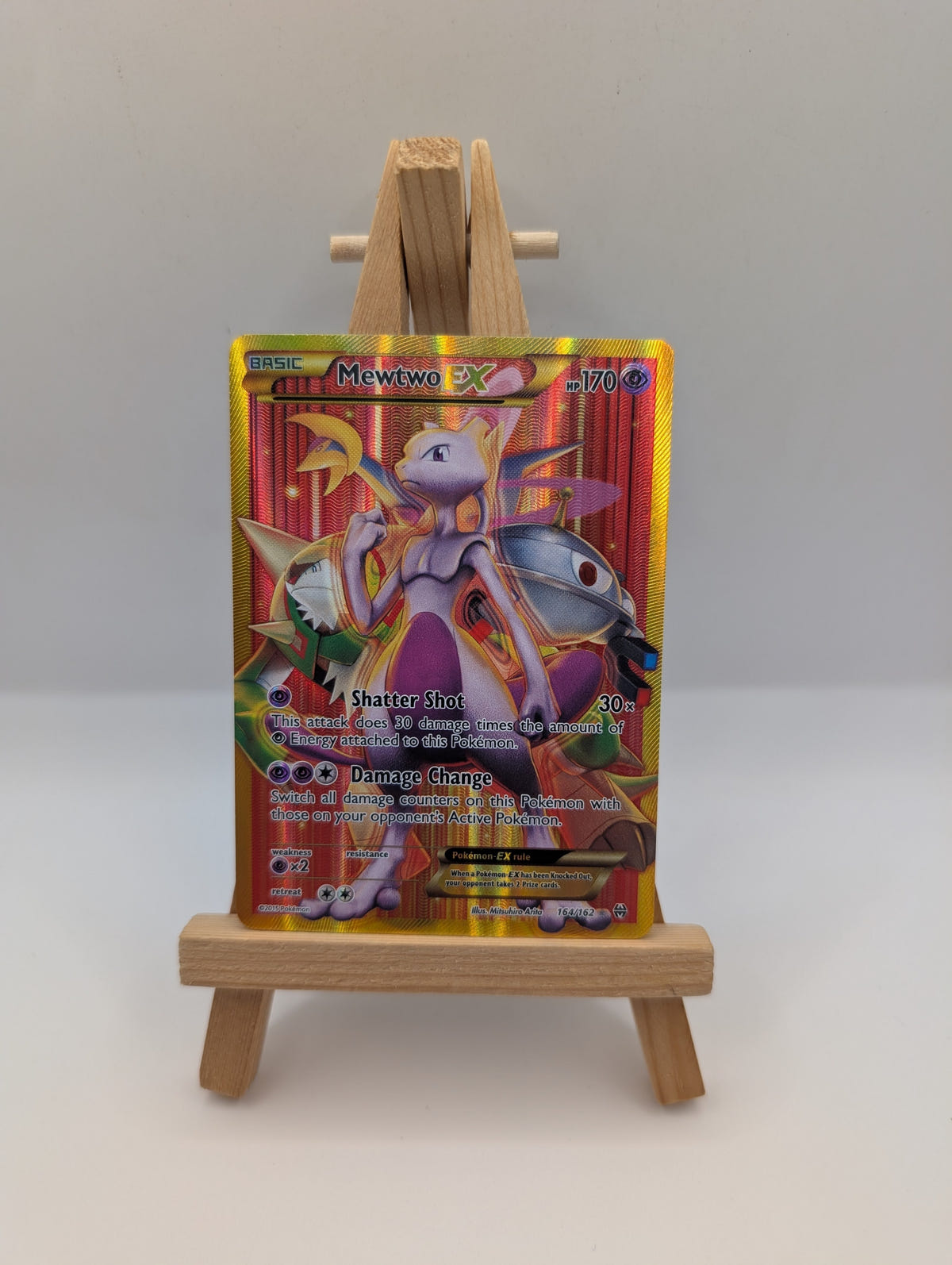 Pokemon Cards - Mewtwo EX 164/162 - BREAKthrough FRENLY BRICKS - Open 7 Days image 1