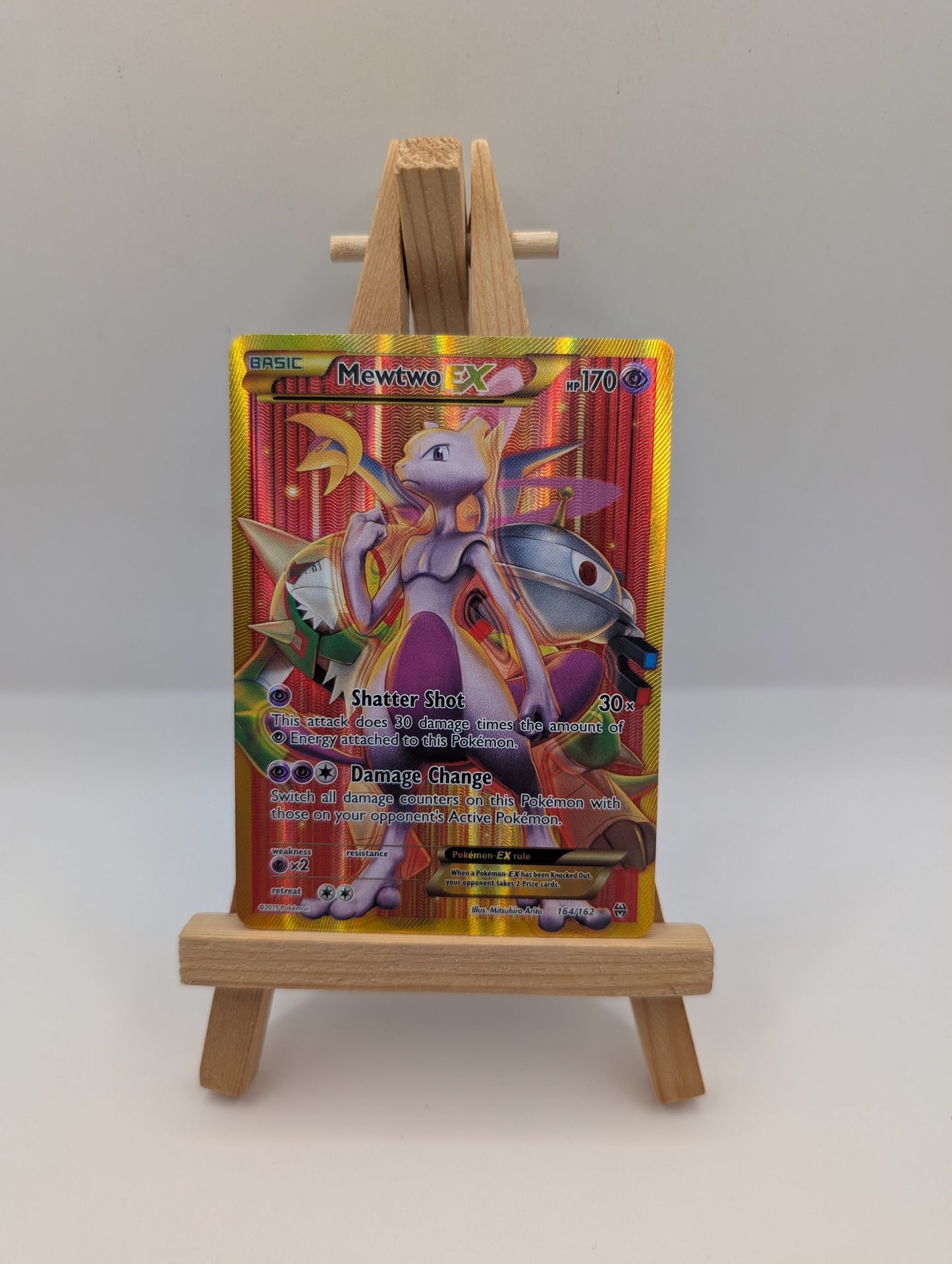 Pokemon Cards - Mewtwo EX 164/162 - BREAKthrough FRENLY BRICKS - Open 7 Days