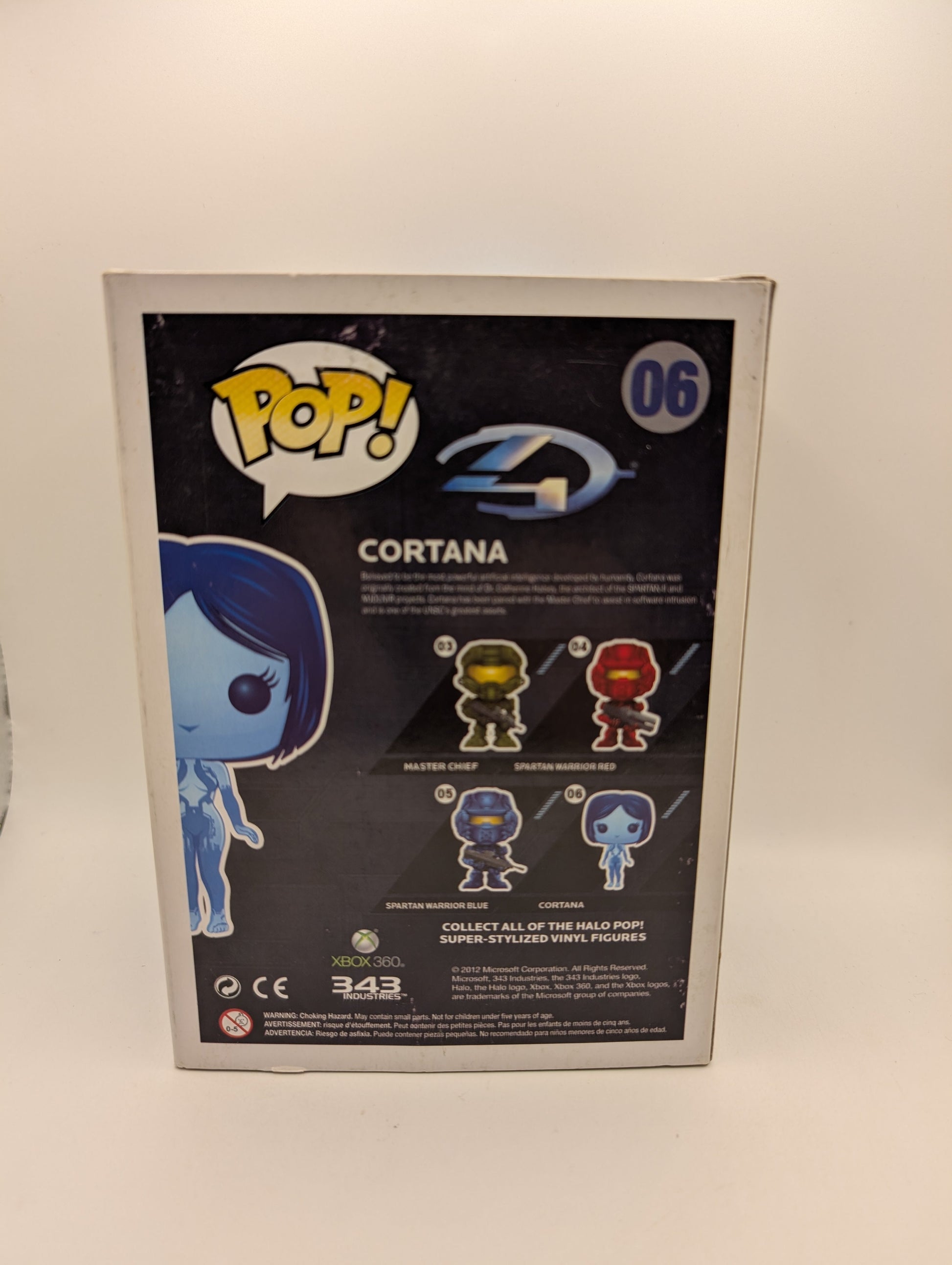 Funko POP! Halo 4: Cortana (Damaged Box) #06 FRENLY BRICKS - Open 7 Days