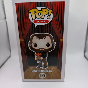 FUNKO POP Vinyl Jim Henson With Ernie #19 FRENLY BRICKS - Open 7 Days