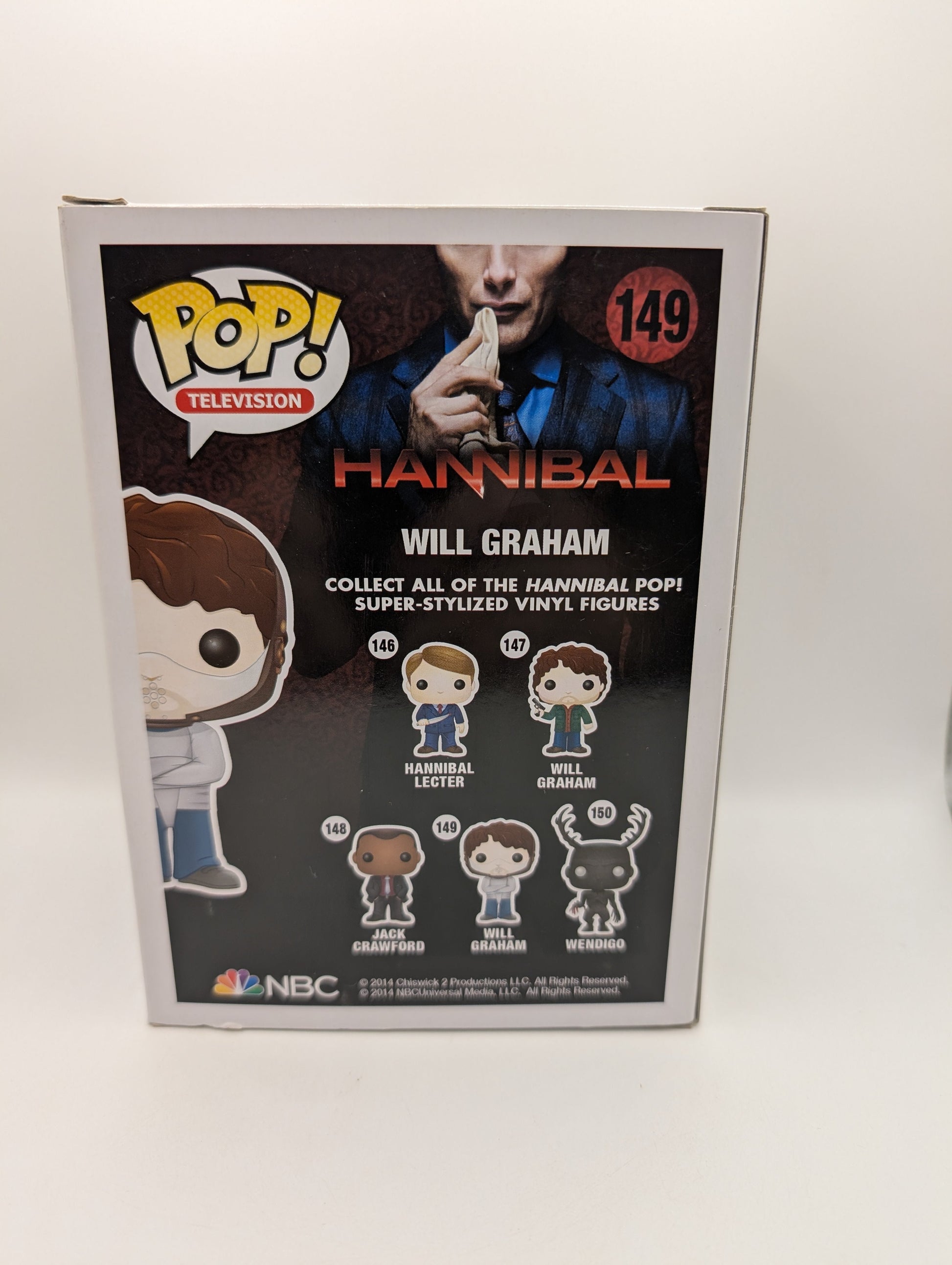 Funko Pop! Television Hannibal No. 149 Will Graham Vinyl Figure FRENLY BRICKS - Open 7 Days