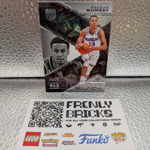 2022 PANINI BLACK Keegan Murray Rookie /75 - Sacramento Kings FRENLY BRICKS - Open 7 Days