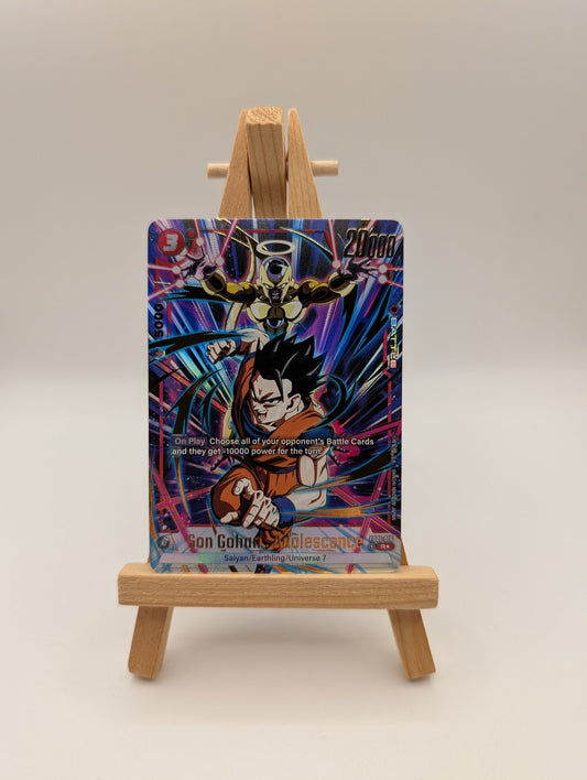 Son Gohan : Adolescence (Alt Art) FB01-016 R* (English) DBS Fusion World FB03 FRENLY BRICKS - Open 7 Days