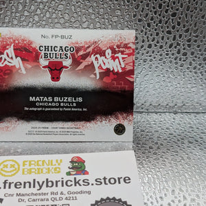 2024/25 Panini Court Kings Matas Buzelis Fresh Paint RC Auto /75 FRENLY BRICKS - Open 7 Days