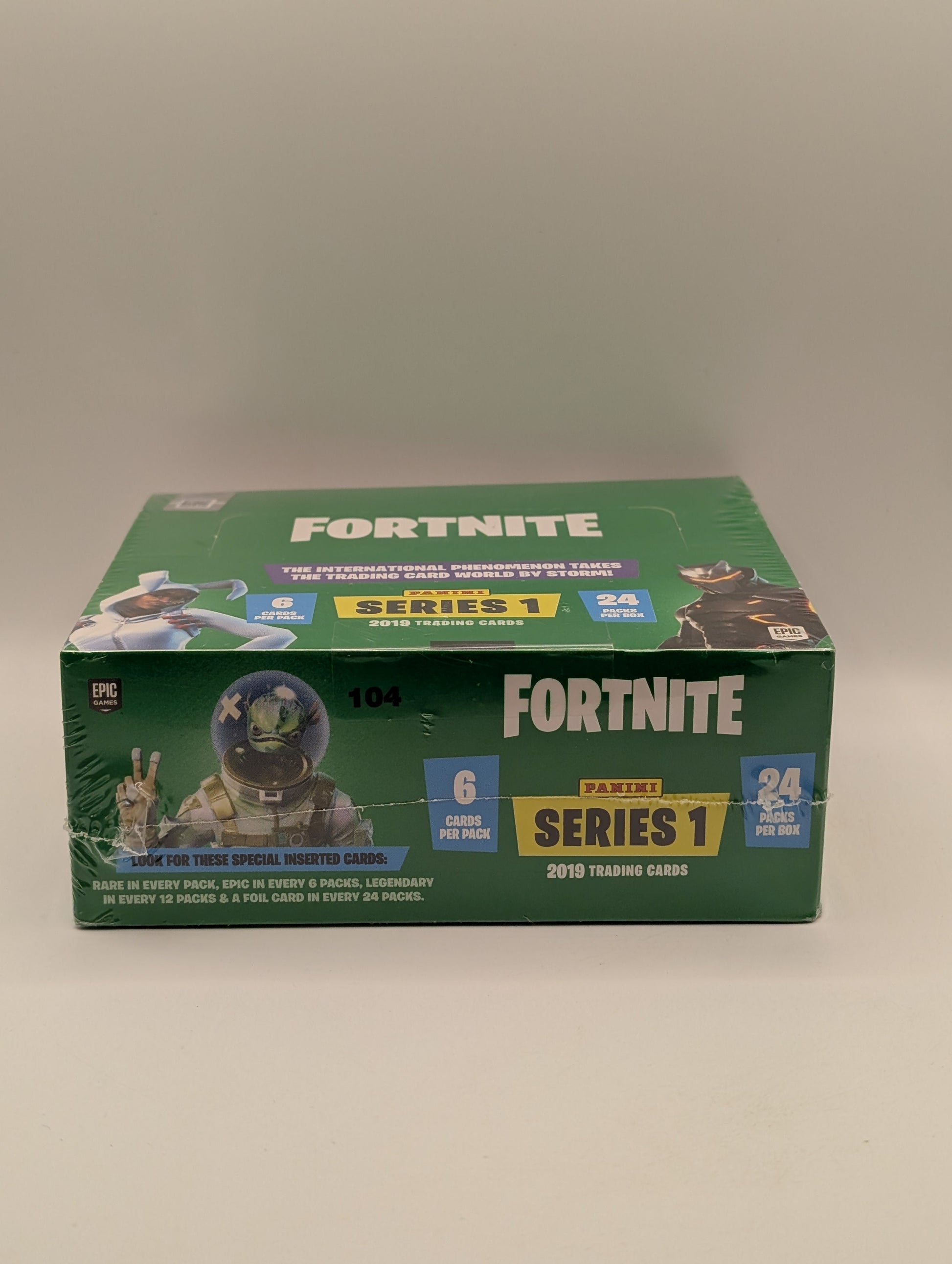 PANINI FORTNITE SERIES 1 TRADING CARDS HOBBY BOX 24 PACKS RARE FRENLY BRICKS - Open 7 Days