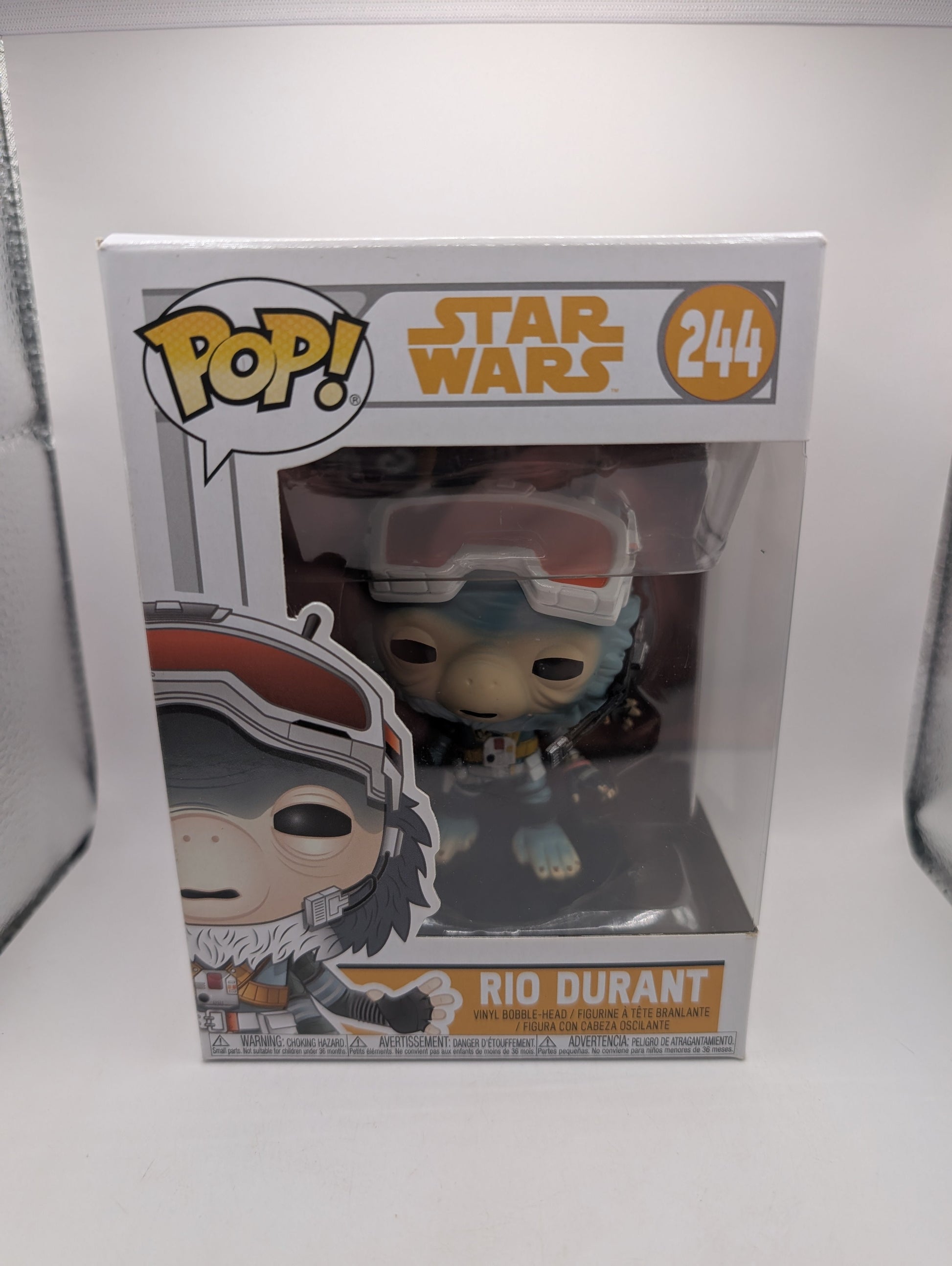Pop Vinyl Figure - Star Wars - Rio Durant # 244 FRENLY BRICKS - Open 7 Days