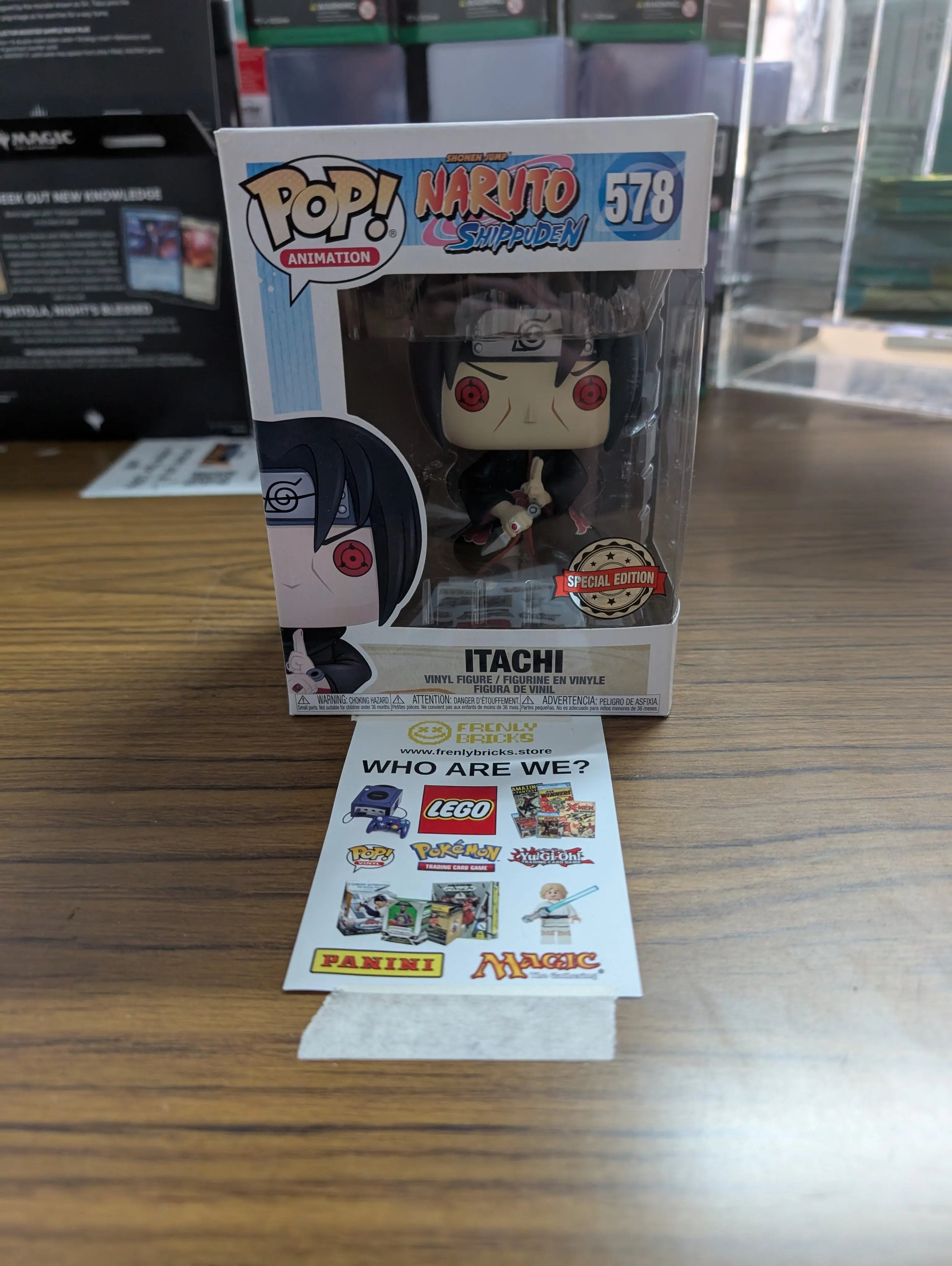 FUNKO Pop Vinyl Itachi #578 FRENLY BRICKS - Open 7 Days
