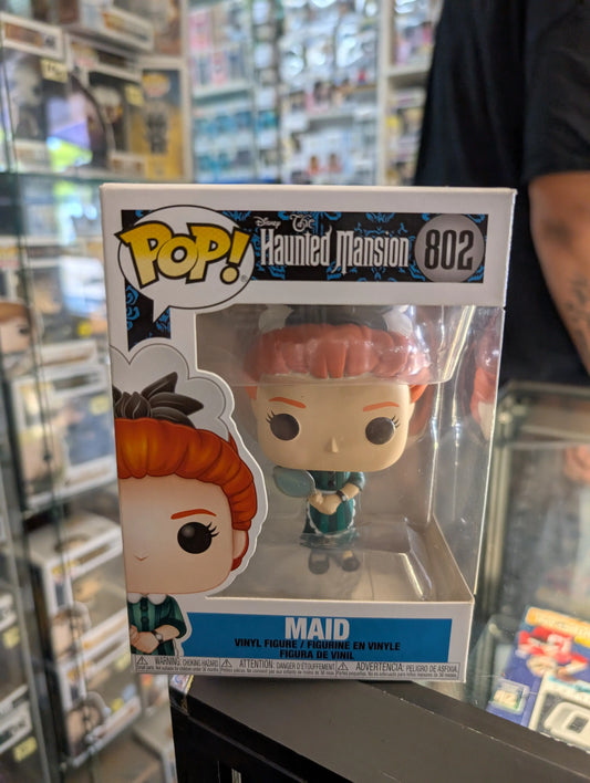 Disney Maid POP! Vinyl #802 NEW The Haunted Mansion Funko FRENLY BRICKS - Open 7 Days