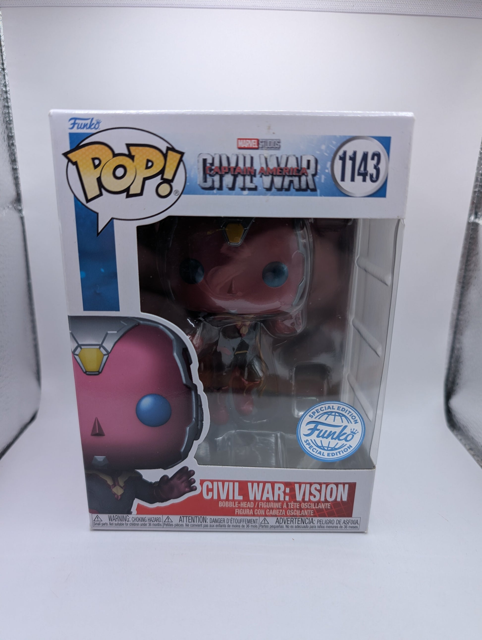 Civil War: Vision #1143 | Funko Special Edition | Funko Pop FRENLY BRICKS - Open 7 Days