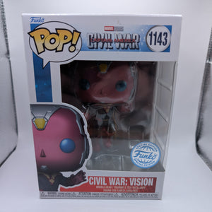 Civil War: Vision #1143 | Funko Special Edition | Funko Pop FRENLY BRICKS - Open 7 Days
