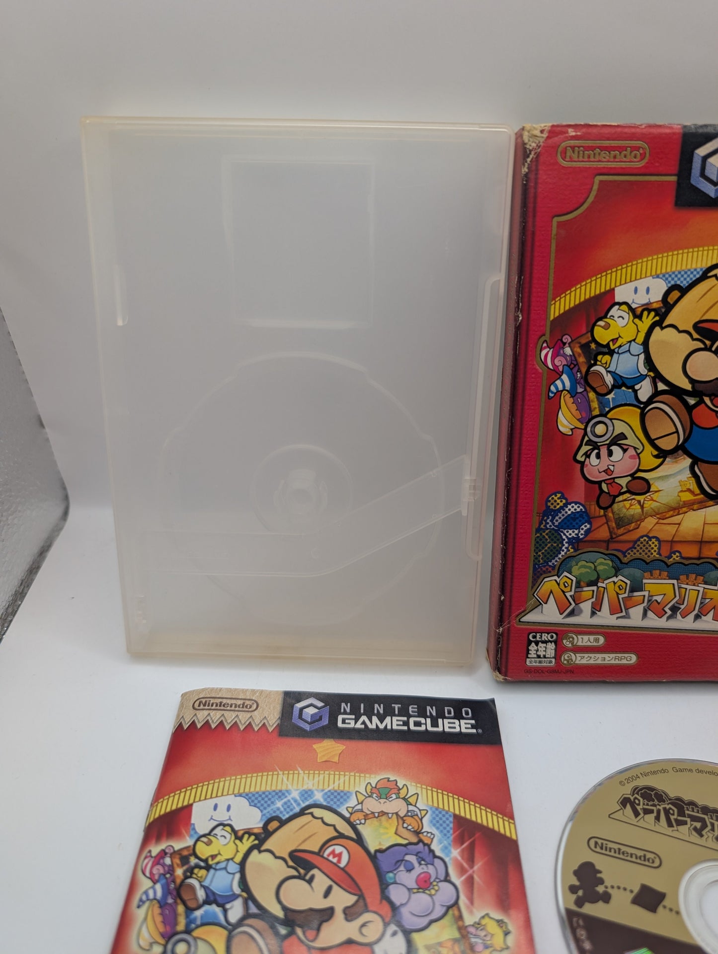 PAPER MARIO RPG GameCube Nintendo For JP System 2262 gc FRENLY BRICKS - Open 7 Days