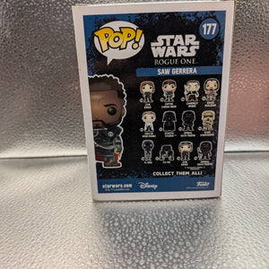 FUNKO Pop Vinyl Saw Gerrera #177 FRENLY BRICKS - Open 7 Days